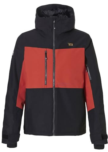Rehall GERI-R Mens Snowjacket - Herren Schneejacke, Rust, M