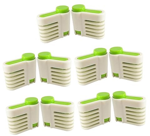 IMIKEYA Modern Cake 5 Layers Cutting Fixator Guide Tool Stratification Cake Bread Slice Leveler Easy to Use