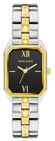 Anne Klein Women's Bracelet Watch Two-Tone/Black