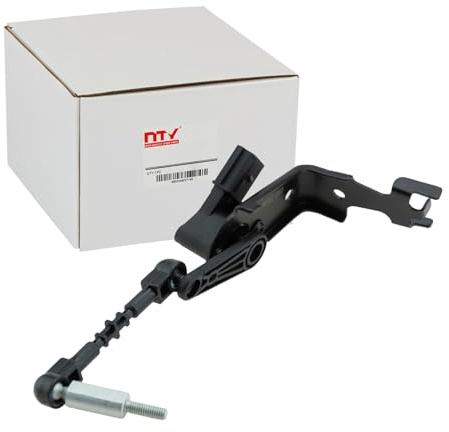 NTY Ecx-Au-060 Sensor, Leuchtweitenregulierung vorne links | Ecx-Au-060 Kompatibel mit Q7 (4MB, 4MG, 4MQ),Q7 Van (4MB, 4MG),Q8 (4MN, 4MT),Touareg (CR7, RC8)