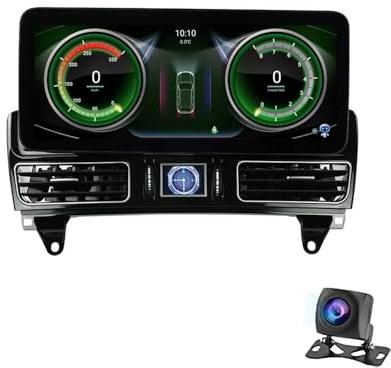 Android 12 Multimedia Player 2 Din 12.5 Zoll Touchscreen Autoradio Für Mercedes Benz ML GL GLE GLS W166 X166 2012-2015 Mit BT WiFi/GPS Rückfahrkamera Wireless Carplay Und Android Auto Unterstützt ( Co