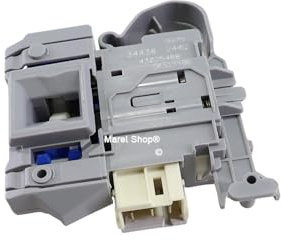 Marel Shop® - Elettroserratura Blocco Porta Interruttore per Lavatrice compatibile con Candy Hoover Zerowatt 43025488 per Modelli : BWM1410PH7R/1-S - BWM1610PH71S - AWMPD49LH7R1S