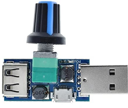 BOGEEL 4V-12V 5W XY-FS USB Fan Stepless Governor USB Fan Speed Controller Multi-Gear Auxiliary Cooling Tool,PCB