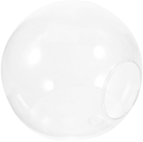BESPORTBLE Wall Mounted Fish Tank Fish Lamp Aquarium Bowl Bubble Stone for Fish Tank Hydroponics Hanging Fish Bowl Fish Tank Aquarium Air Fish Bowl Vase Wall Plant Holder Transparent Glass