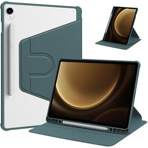 Custodia per Samsung Galaxy Tab S8 11 pollici 2022 / Galaxy Tab S7 11 pollici 2020, 360 rotante Smart Flip Cover, Slim-Fit Tablet Cover Case Auto Sleep/Wake