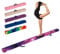 COSTWAY 210 cm Schwebebalken, Gymnastikbalken klappbar, Balance Beam bis 70 kg belastbar, tragbarer Balken mit Tragegriffen, Gymnastik Balance Balken für Zuhause Turnen (Lila Stern)