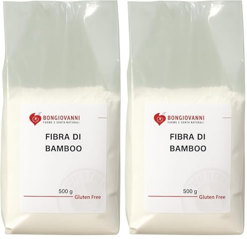Bongiovanni Bontà Naturali Fibre de bambou 350g sans gluten (Lot de 2)