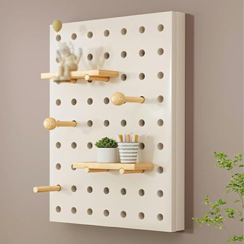 SJMDMZD Holz-Lochwand Stromkasten Verkleidung, Sicherungskasten Abdeckung Mit Aufbewahrungsfach Stromzähler Box Dekoration Verstecken, Dekorative Malerei Schalttafelabdeckung Vertical A 50x40cm