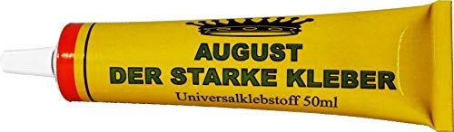 Universalkleber 860g (20 Tuben mit je 43g) August der Starke Kleber Universalklebstoff Alleskleber 106 (860g)