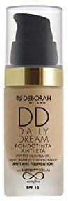 DEBORAH LIQUID FOUNDATION SPF 15DD DAILY DREAM 00 IVORY 30ML