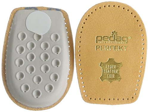 pedag Perfekt - das extra weiche Fersenkissen aus echtem Leder (XL, Natur)