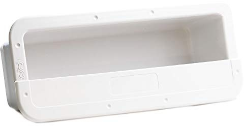 425 x 180 mm Ablage Depot Staufach Konsole mit Blende Boot Caravan | Kunststoff | Bruchfest | Abnehmbar | Für Boot KFZ Wohnmobil Caravan Wohnwagen Camping, Wohnmobil & Camping | Tiefe: 110 mm