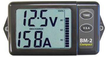 NASA Battery Monitor BM2 Compact 12VDC 200amp