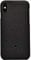 Porter Riley - Lederhülle für iPhone X/iPhone XS. Premium Ultra Dünn Echtleder Cover/Ledertasche/Backcover kompatibel mit iPhone X/XS (Schwarz)