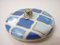 TAPON BAÑERA Lavabo BIDE Fregadero Standard Porcelana Mosaico Azul