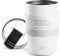 Simple Modern Thermobecher Kaffeebecher to go mit Klappdeckel | Isolierter Edelstahl-Kaffeebecher | Geschenke für Frauen und Männer | Voyager | 350ml | Winter White