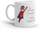 Kembilove Taza de Café Padre Personalizada – Taza de Desayuno Mi Superhéroe Favorito Personalizado – Tazas de Café y Té para Papas – Taza de Cerámica Impresa – Regalo Original Taza de 350 ml