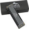 EastRock Harmonica Diatonique en Do - 20 Tones, 10 Trous pour Débutants et Étudiants - Avec Étui et Chiffon de Soin (Noir)