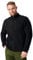 DANISH ENDURANCE Giacca in Pile, Felpa da Uomo con Zip, Invernale, Termica per Trekking e Outdoor, Nero, XXL