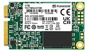 Transcend Discos Duros Marca Modelo SSD MSA372M MLC 32GB mSATA SATA III