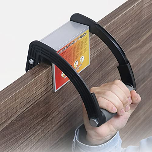 Boardlifter Plattenträger mit Anti-Rutsch Gummigriff, Plattenlift Plattenheber Tragewerkzeug zum Bewegen von Holzplatten Fliesen, bis 50 kg Max