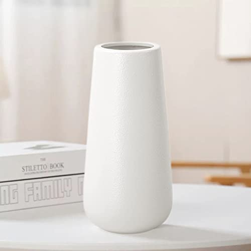 Vasi in ceramica - Vaso per fiori in stile minimalista, vaso elegante per mensola del camino, camino, tavolo, soggiorno, decorazione domestica
