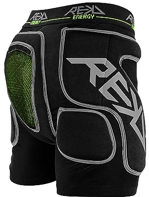 Rekd Unisex Energy Impact Short, schwarz (schwarz), M