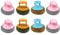 8pcs Cleaner Stain Long Brush Handle Tool Ovens Slag Cookware Balls Scourers Wire Skillet Dish Metal Wash Kitchen Pan Ball Pads Scrubbers Scrubber Cleaning Welding Pans