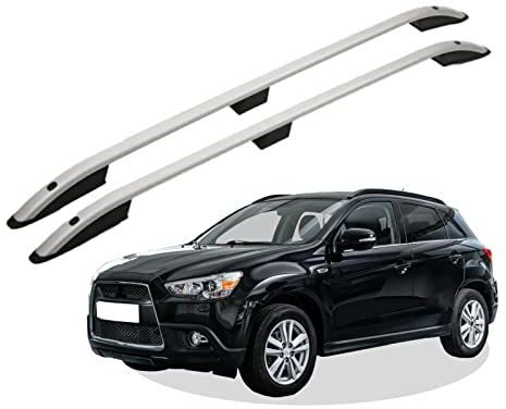 Dachreling passend für Mitsubishi ASX Baujahr ab 2010 (Grau) mit ABE