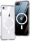 ONES für iPhone SE3 SE2 SE 8 7 Hülle, Hybrid Magnetisch Handyhülle, kompatibel mit MagSafe, Militärnorm Schutz, stoßfester Airbag, Anti-gelbe Silikonhülle, Kratzfest, dünne, transparent