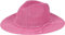 styleBREAKER Damen Panama Sonnenhut mit dünnem Hutband, Strohhut, Schlapphut, Sommerhut, Fedora Hut 04025040, Farbe:Dunkelrosa