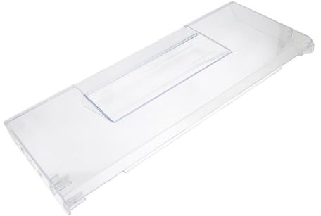 ERICAMBI® Sportello Ribaltina Trasparente per Cassetto Congelatore - Compatibile con Electrolux, Rex, Zanussi, AEG, Leonard, Progress, Zanker - Dimensioni 396x157 mm