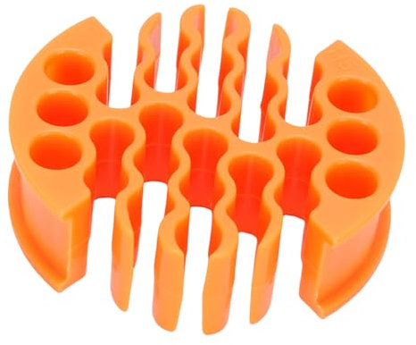 Fockety Wire Comb, Network Cable Management Tools for CAT 5 CAT 5E CAT 6 Shielded Wires, PC Ethernet Cable Organizer Tool Networking Tools for Cable Organizing Tool (Orange)