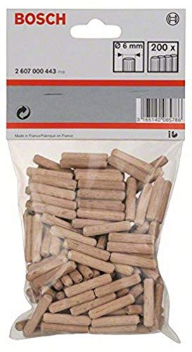 Bosch Professional Tasselli di legno (120 pezzi, Ø 10 mm)