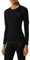 Odlo Damen Shirt Long Sleeve Crew Neck X-Warm Unterhemd, Black, L