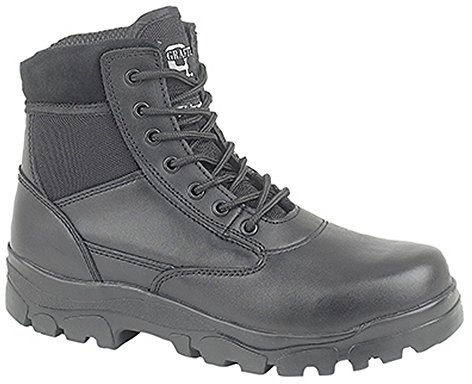 Grafters Mens Sherman Black 7 Eye Thinsulate Lined Combat Boots Size 7 UK