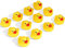 Novelty Place Gummiente Ducky Baby Badespielzeug für Kinder (12 Stück)