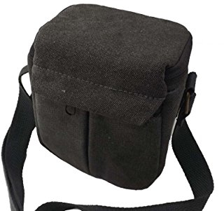 vhbw custodia compatibile con Nikon Coolpix L330, L830, L840, P520, P610 macchina fotografica - grigio