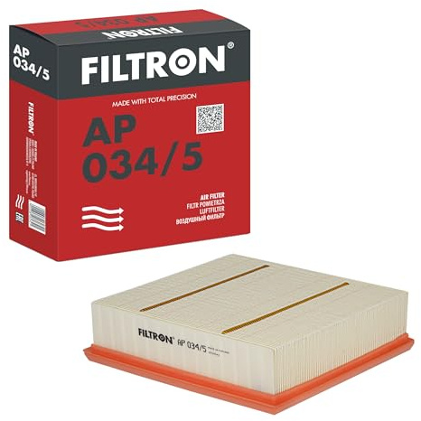 FILTRON, AP 034/5 Luftfilter | Für PKW, Hohe Filtrationseffizienz, Saubere Luftzufuhr, Zuverlässige Abdichtung, Entwickelt für Optimalen Schutz