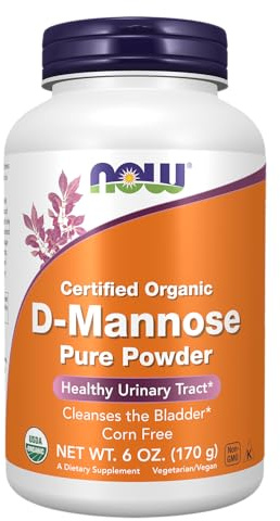 Now Foods D-Mannose Powder, 6 Ounces (Pack of 2)