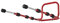 Mottez SOPORTE 4 BICICLETAS PLEGABLE B053Q4RA longueur 81 largeur 43,5