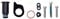 SRAM SPARE - REAR DERAILLEUR BOLT AND SCREW KIT NX EAGLE (B-BOLT/WASHER,LIMIT SCREWS):