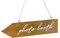 Photo booth Deko Holzschild Pfeil 36x7,5cm Fotobox Zubehör Holz Wegweiser hängend Hochzeit Hängedeko