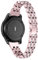 AISPORTS Compatible for Amazfit GTR 4/GTR 3/GTR 3 Pro/GTR 2/GTR 2e/GTR 47mm Strap for Women, 22mm Bling Glitter Diamonds Jewelry Wristband Replacement Strap for Amazfit Bip 5/Balance/Cheetah/Stratos