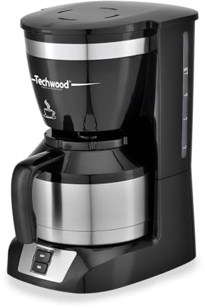 Techwood Cafetières TCA-1086I Inox Isotherme