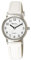 Ravel - Pastellfarbene Alltagsuhr für Damen (27 mm Gehäuse) - Analoges Quarzwerk - R0137.04.2 - Weiß/Silberton