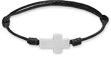 SOVEZIR Santos - Bracelet Cordon Homme - Noir