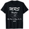 Mrs. HUGHES 2023, er hat einen Ring darauf gelegt, Verlobung, Hochzeit T-Shirt