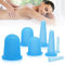 Silicone Naturel Visage Ventouses, 7 Pcs Ventouse Visage, Ventouse Cellulite, Ventouses En Verre Silicone pour Le Massage Ventouses Du Visage Et Des Yeux