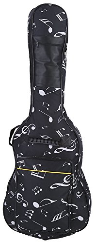 Gitarrentasche, Elektrischer Gitarrenkoffer, 39 40 41 Zoll, Akustikgitarre, Softcase, Rucksack, Oxford-Tasche mit Doppelten Riemen